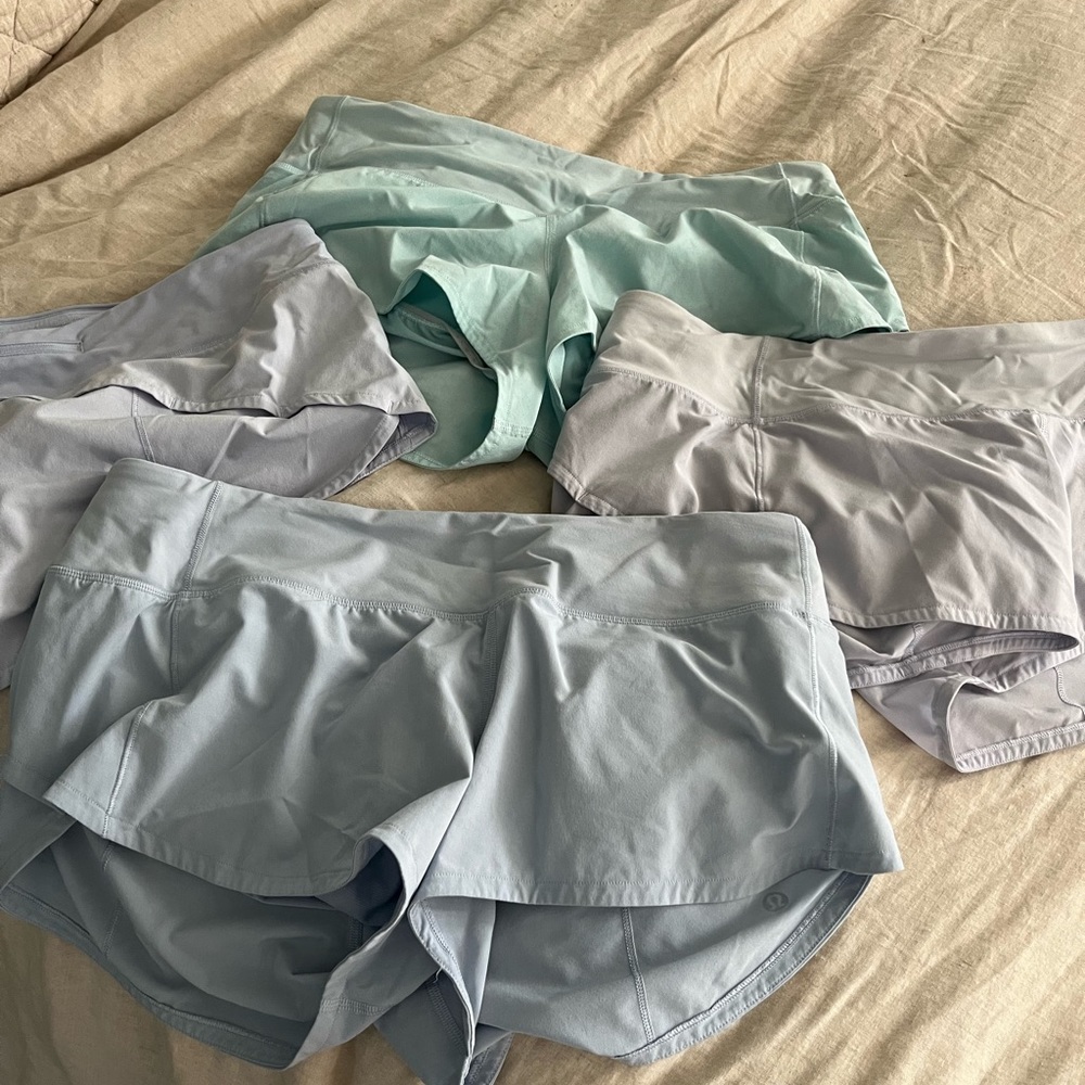 Bundle of size 8 lululemon shorts!